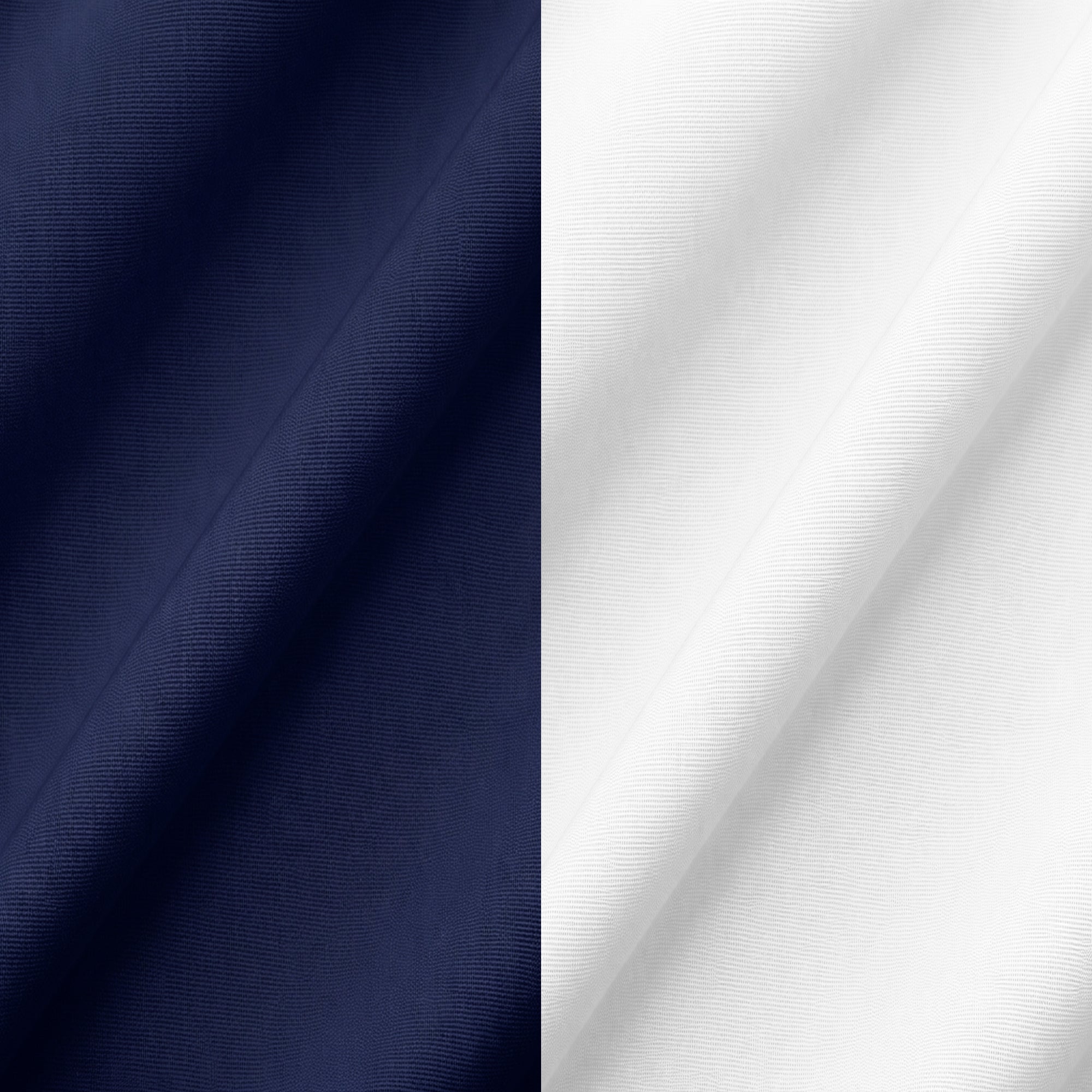 Combo of 2 Formal shirts Navy Blue & White Colour My Store