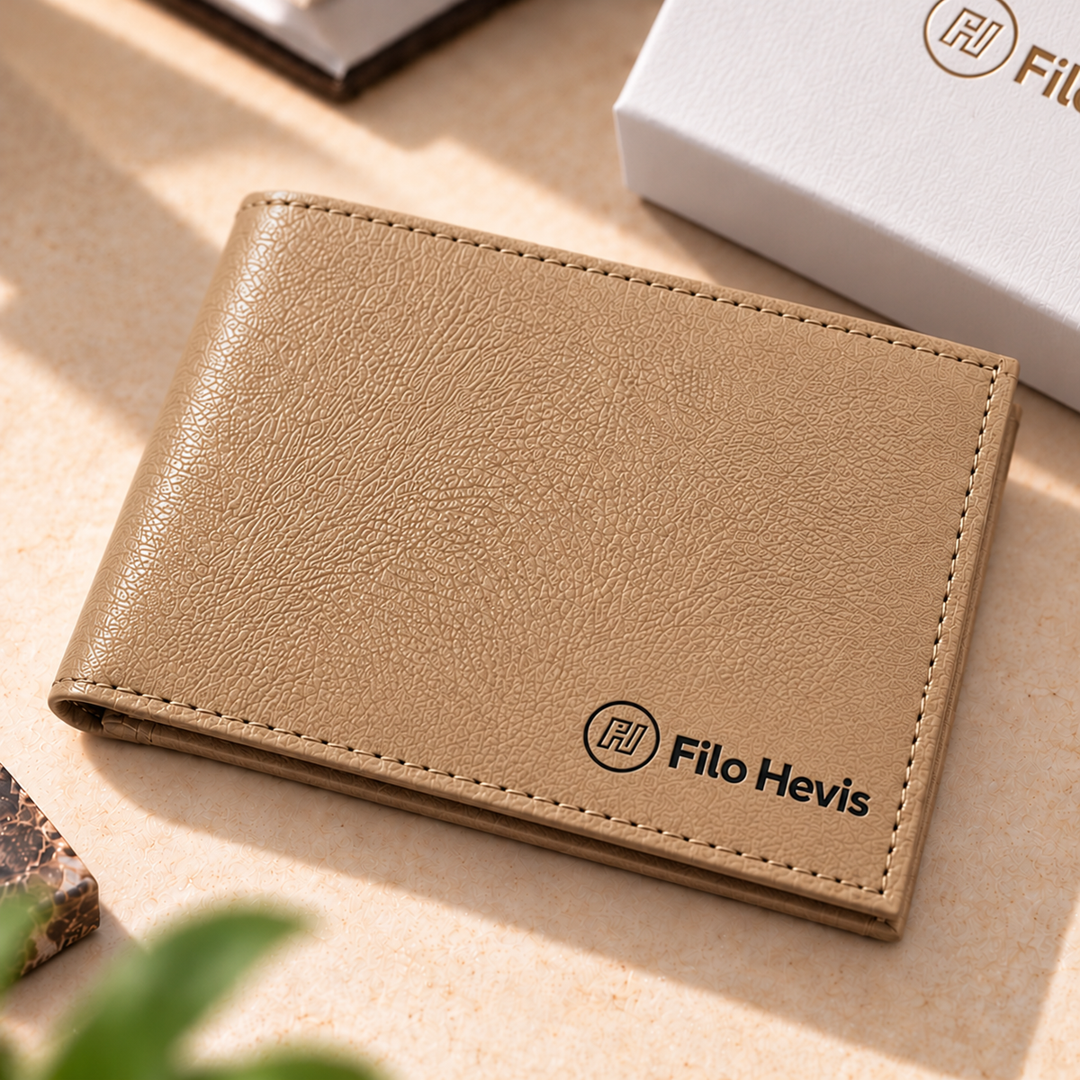 Tan Wallet for Men | Stylish Bifold Wallet with Multiple Card Slots