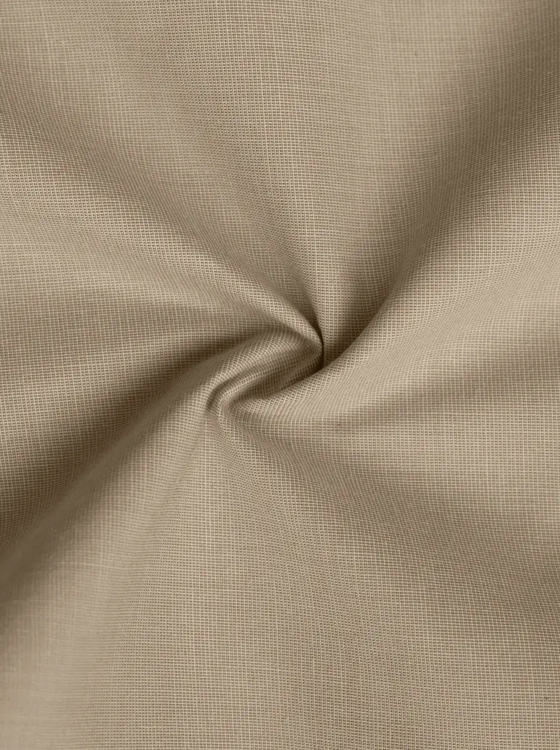 Filafil Fabric Formal Shirt for Men - Regular Fit | Brown