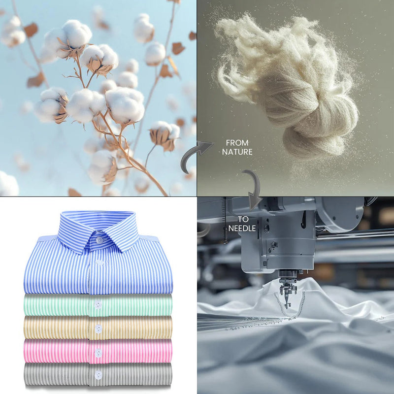 Cotton Check Shirt for Men |Slim fit | Light-Grey