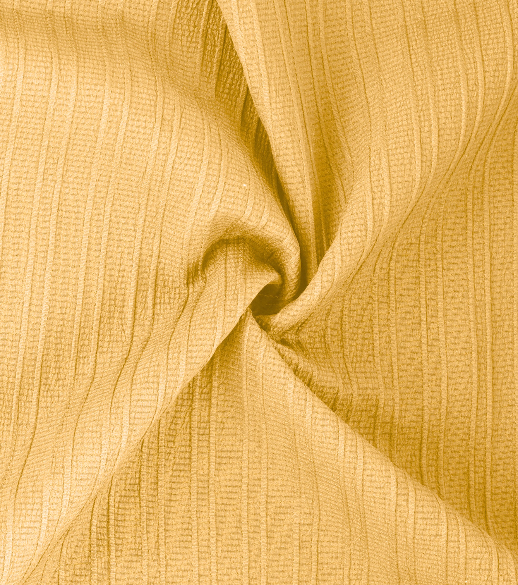 Men’s Textured Popcorn Half Sleeve Casual Shirt – Yellow